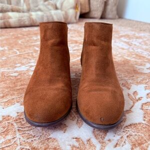 Charlotte Russe Brown Ankle Boots